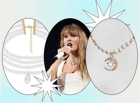 taylor swift cartier necklace dupe|taylor swift pearl choker.